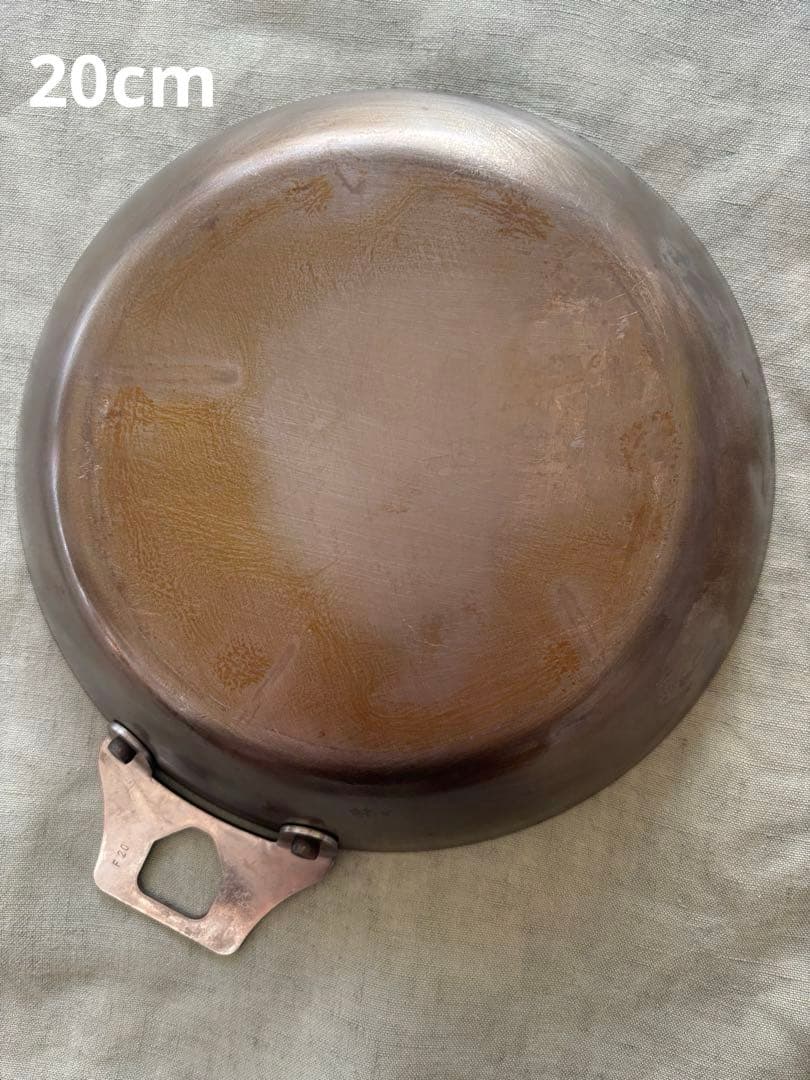 【最終値下げ】de Buyer デバイヤー鉄フライパン28cm/20cm セット