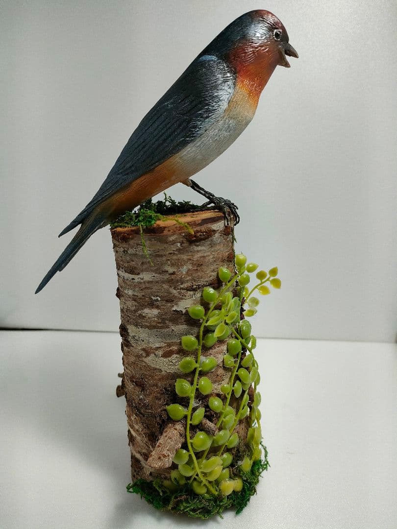 リュウキュウツバメ　バードカービング