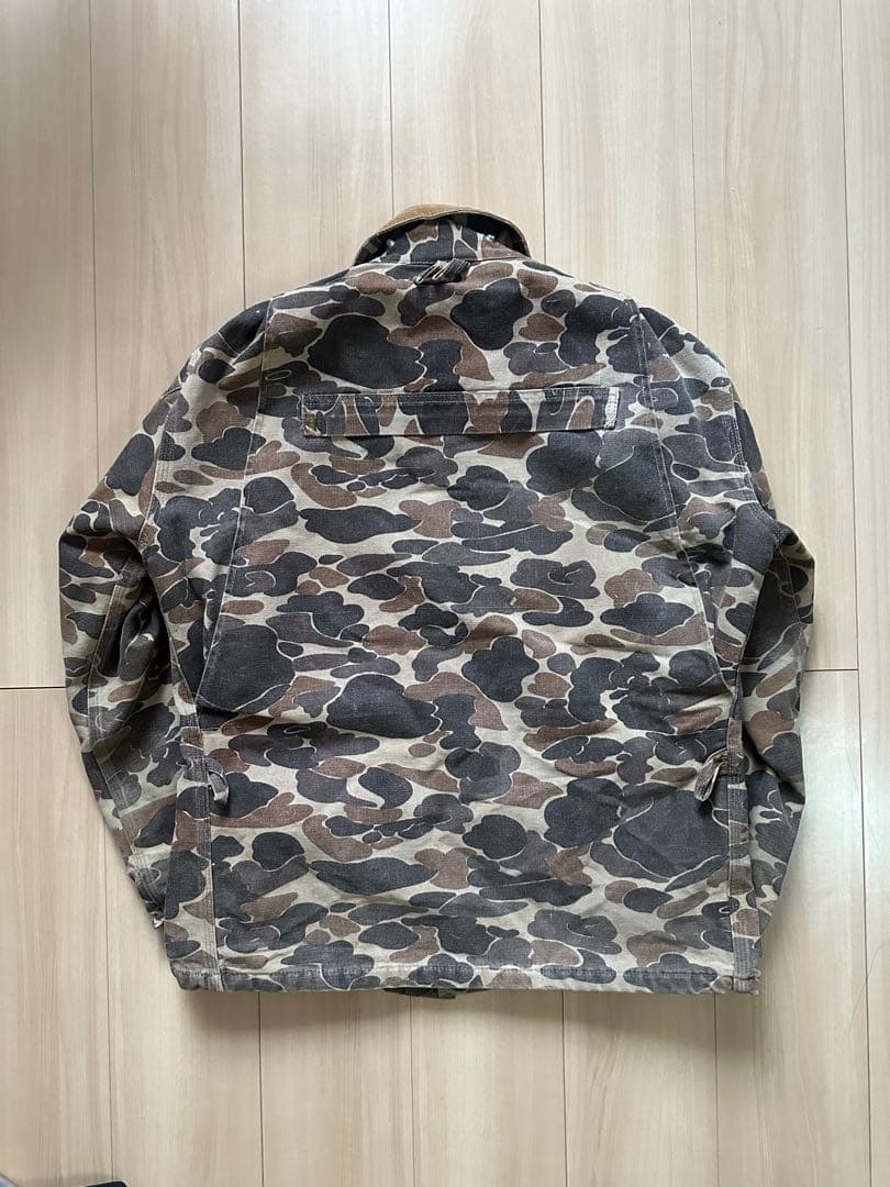 80s Carhartt ハンティングジャケット　ダックカモ