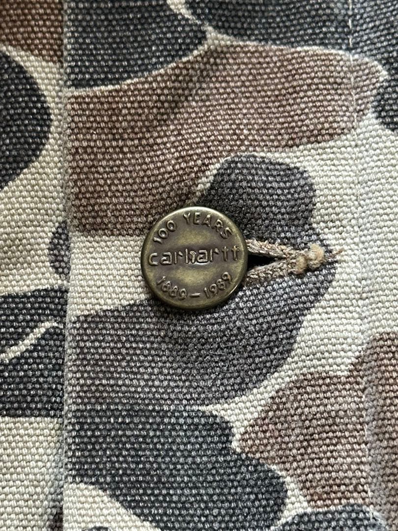 80s Carhartt ハンティングジャケット　ダックカモ