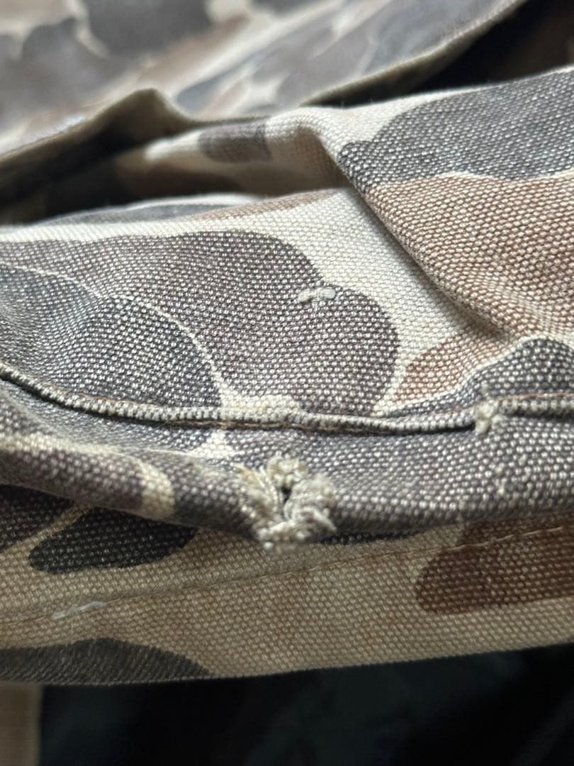 80s Carhartt ハンティングジャケット　ダックカモ