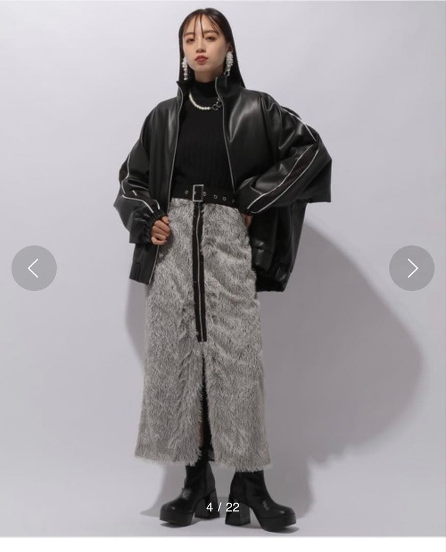 y⚠️プロフ必読⚠️様　HARE フェイクレザージャケット