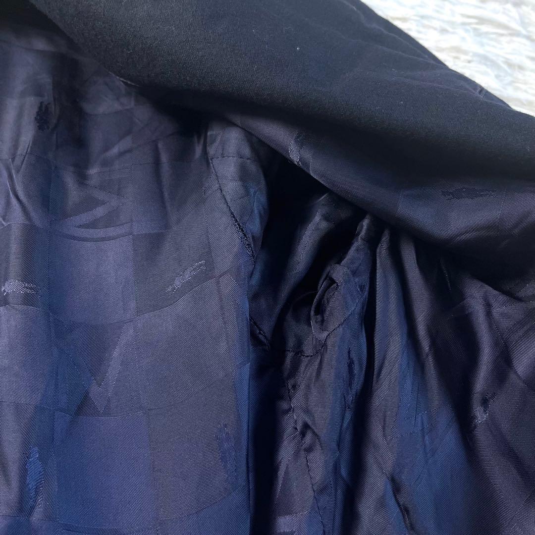 かんちゃんさま　ロロピアーナ ダンケルド ステンカラーコート L 紺色