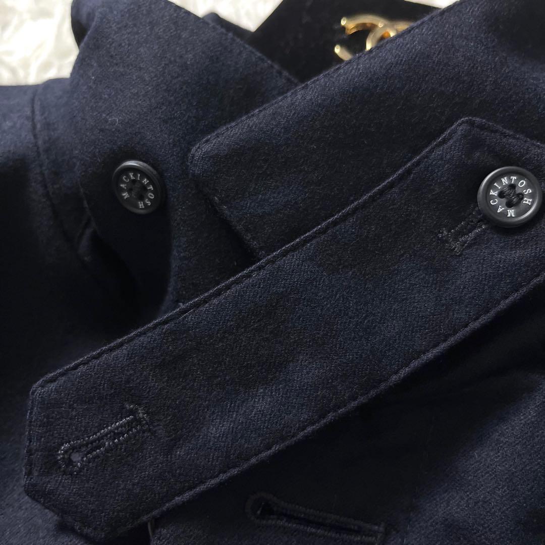 かんちゃんさま　ロロピアーナ ダンケルド ステンカラーコート L 紺色