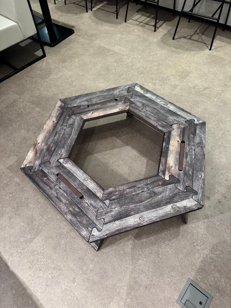 TheArth ヘキサテーブル レ次郎　くろ