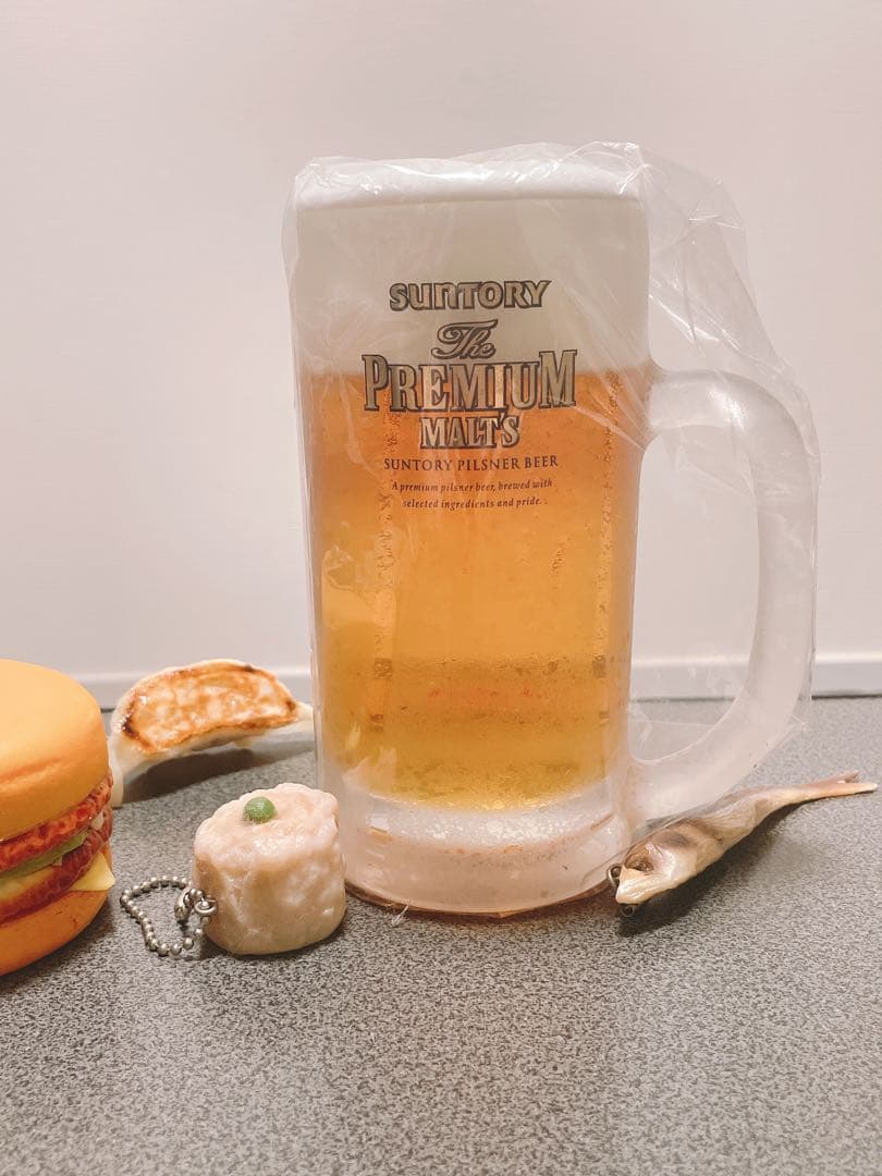 プレモルビールジョッキ　食品サンプル