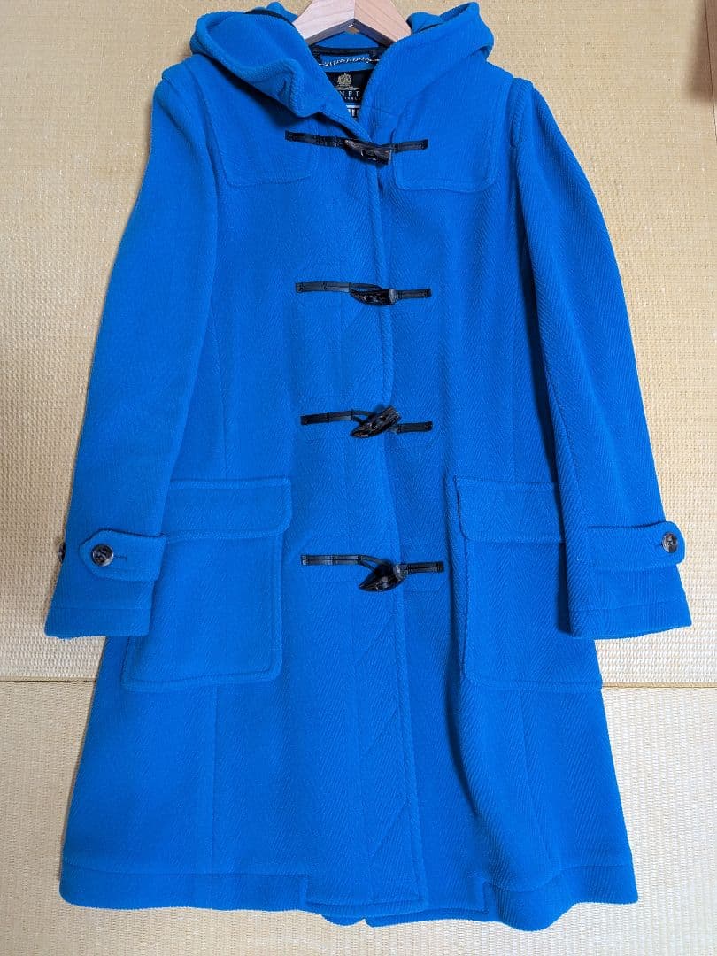 希少Grenfell ダッフルコート 青色