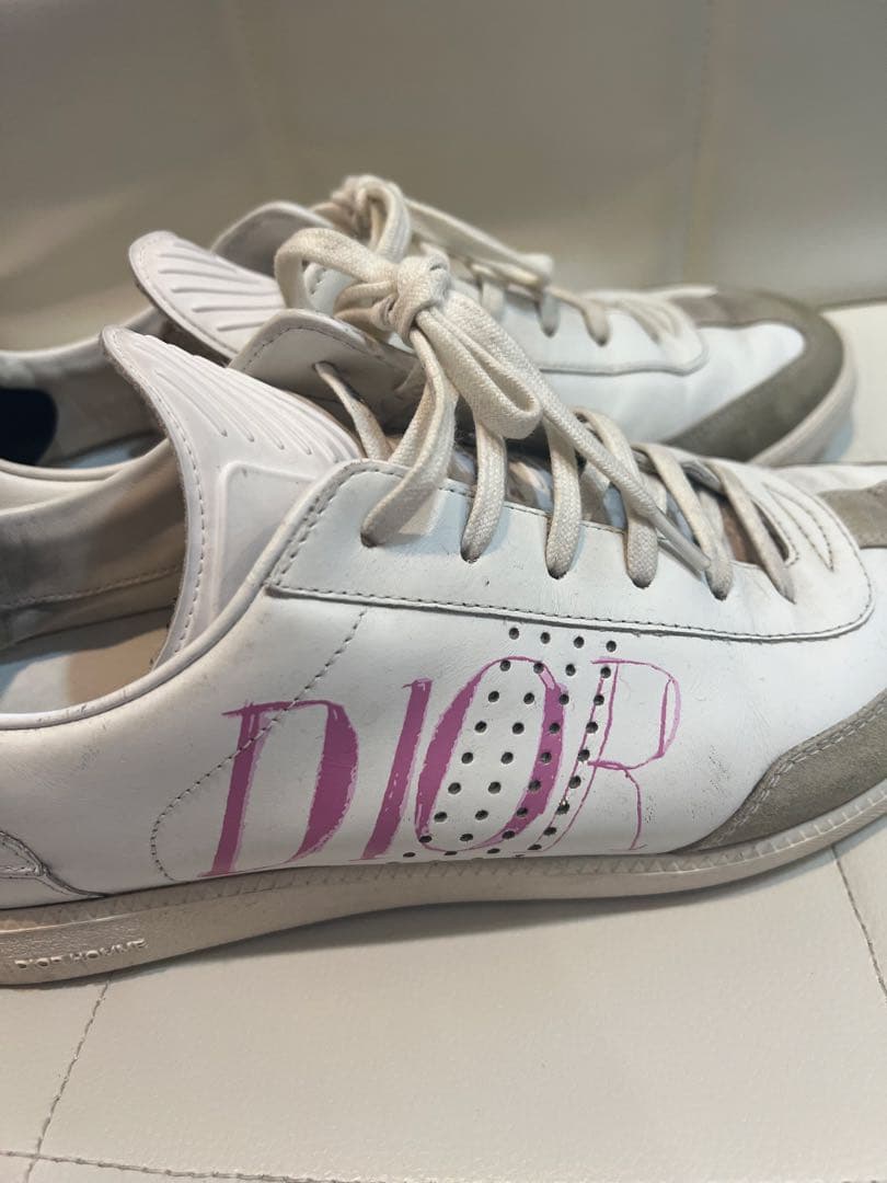 Dior ホワイト スニーカー　42