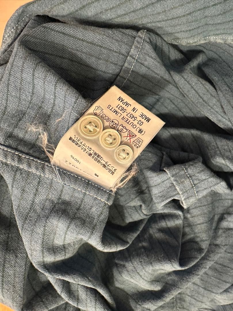 ★限定★レア★インディゴ染め　nigel cabourn シャツ