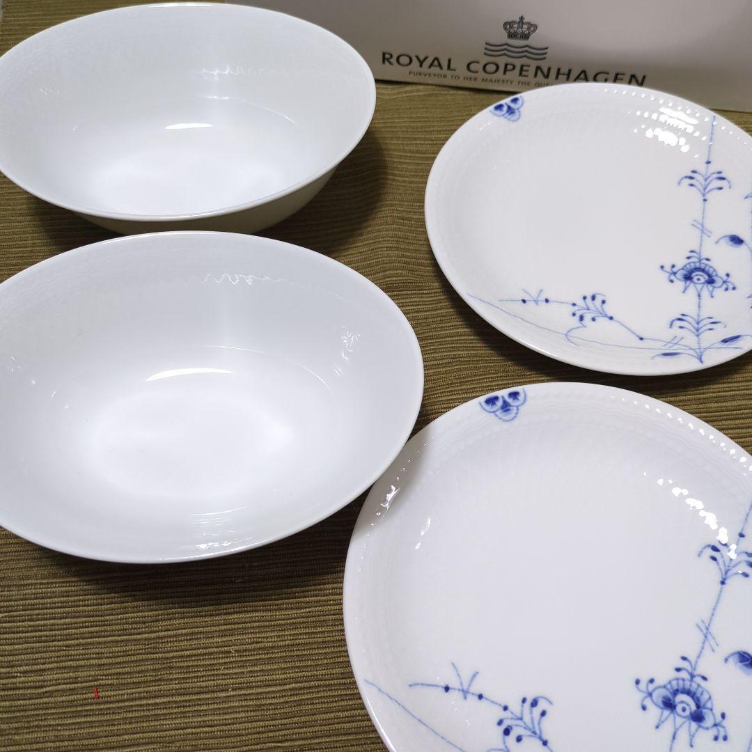ロイヤルコペンハーゲン　ブルーパルメッテ　プレート
