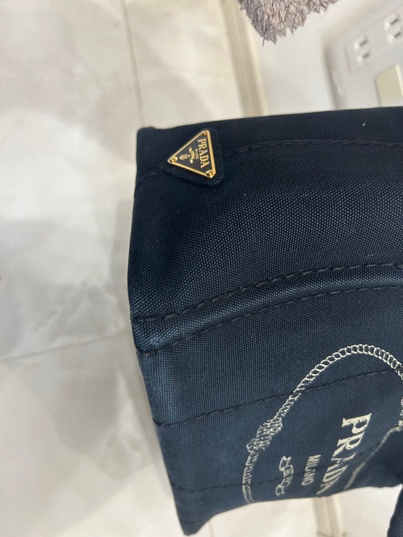 プラダ　PRADA カナパ　ブラックSサイズ