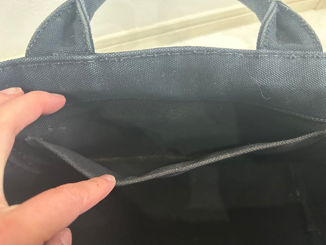 プラダ　PRADA カナパ　ブラックSサイズ