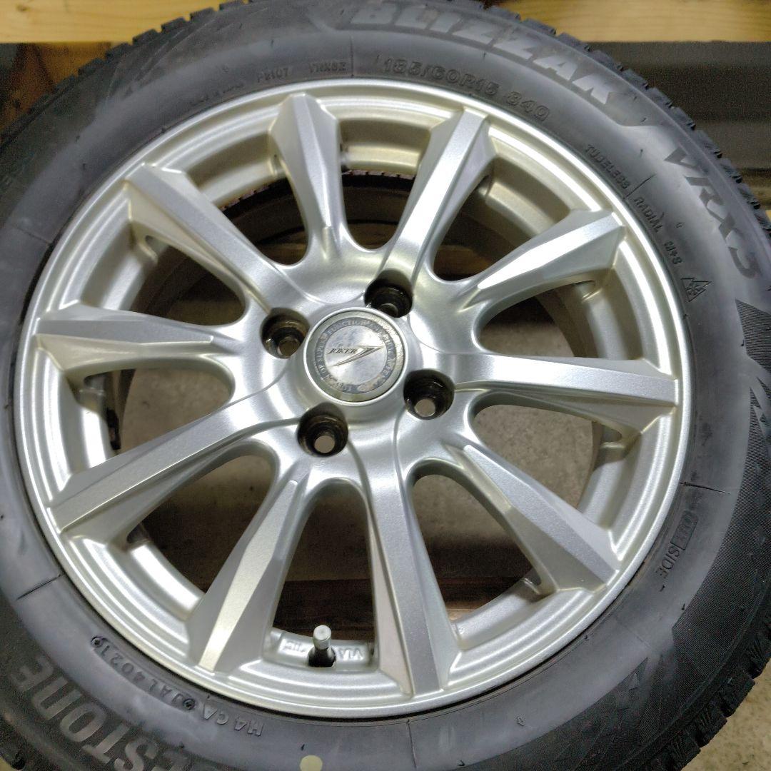 タイヤ・ホイール weds 185/60r15 VRX3 (7-296)