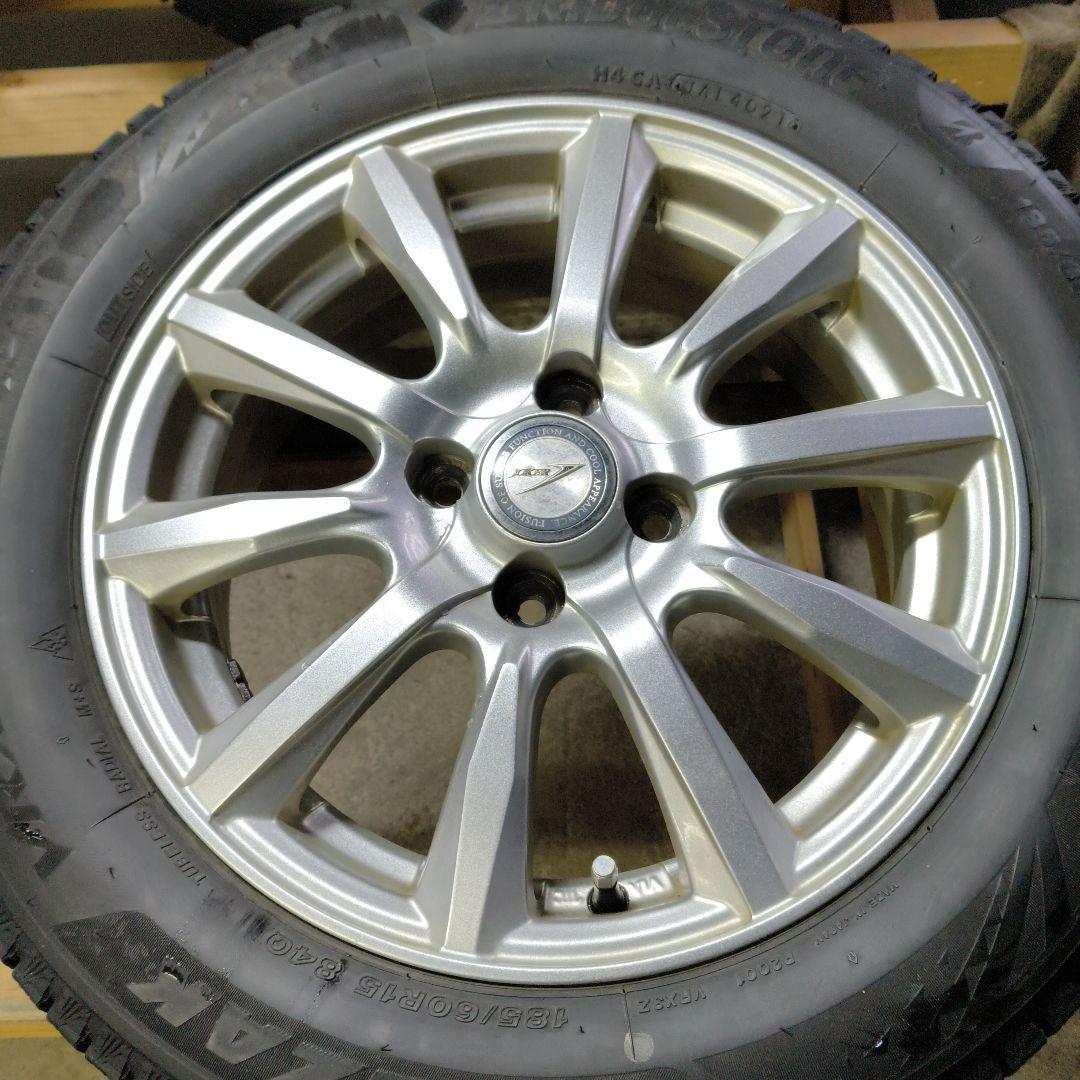 タイヤ・ホイール weds 185/60r15 VRX3 (7-296)