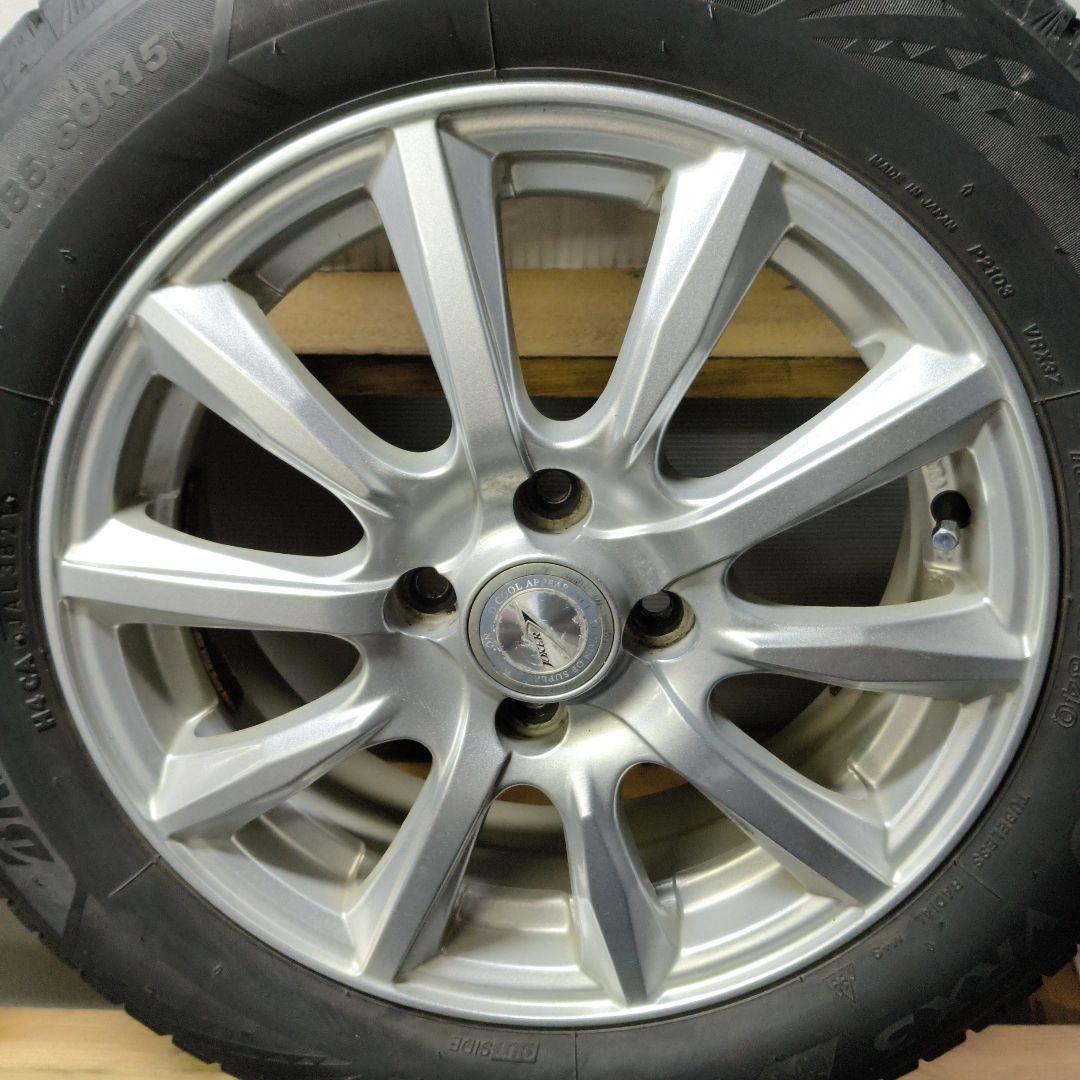 タイヤ・ホイール weds 185/60r15 VRX3 (7-296)