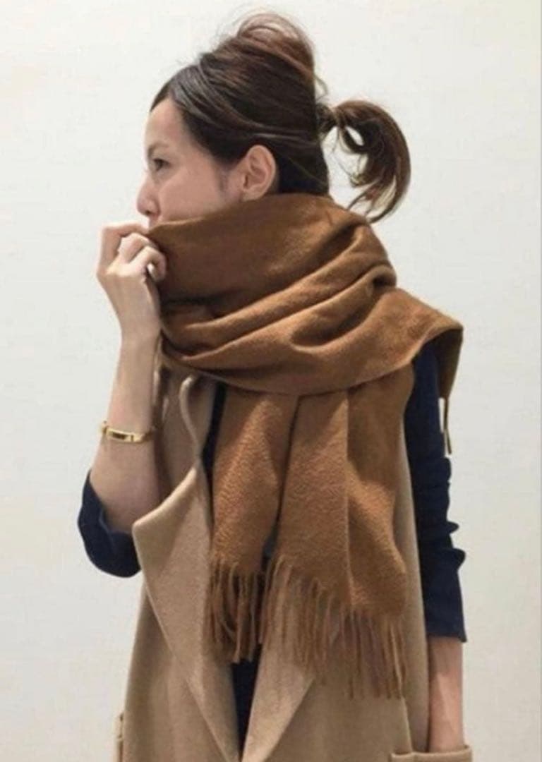 【BEGG＆CO】カシミヤストール　ドゥーズィエムクラス　マフラー