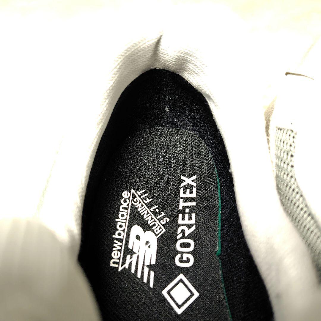 極美品 ニューバランス ゴアテックス スニーカー CM996XB2 グレー 27