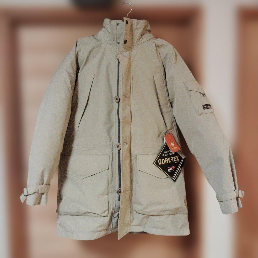【新品タグ付】Foxfire オーロラジャケット M サンド GORE-TEX