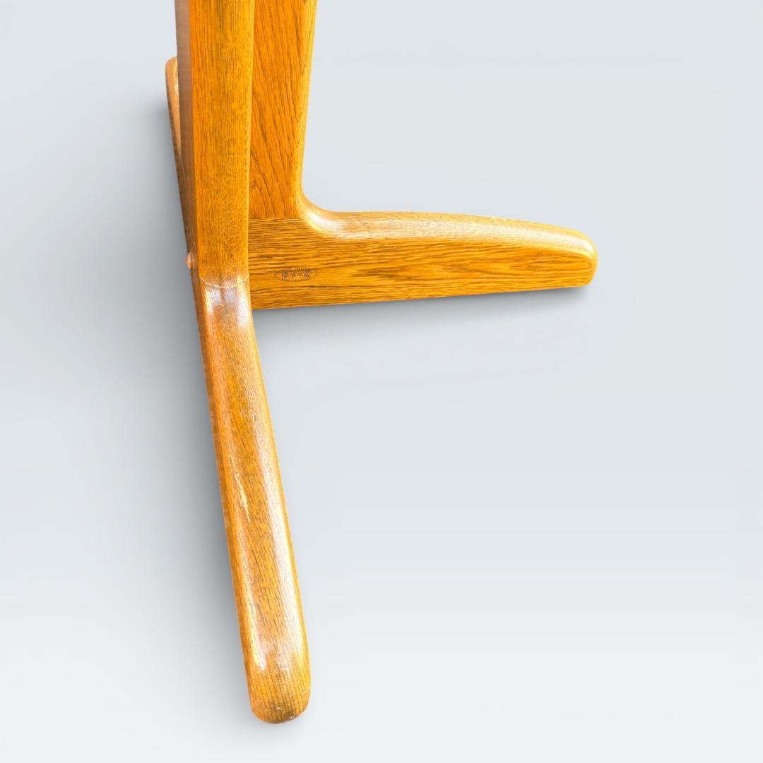 【最高級】浜本工芸 ダイニングテーブル 半円 135cm オーク材 皇室御用達