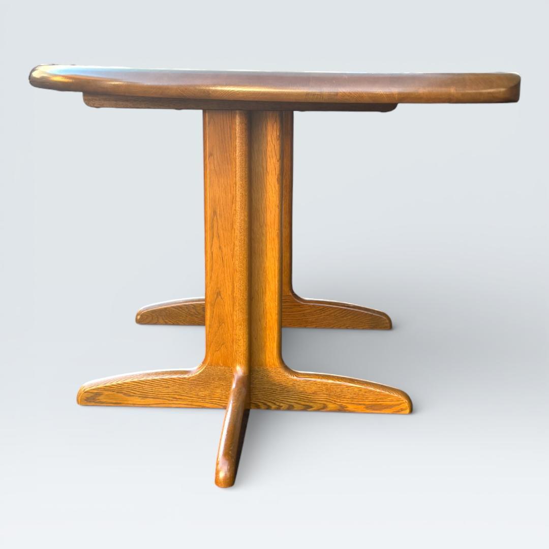 【最高級】浜本工芸 ダイニングテーブル 半円 135cm オーク材 皇室御用達