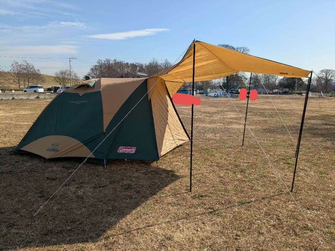 コールマン　タフオープン2ルームハウス　キャンプ　テント　Coleman