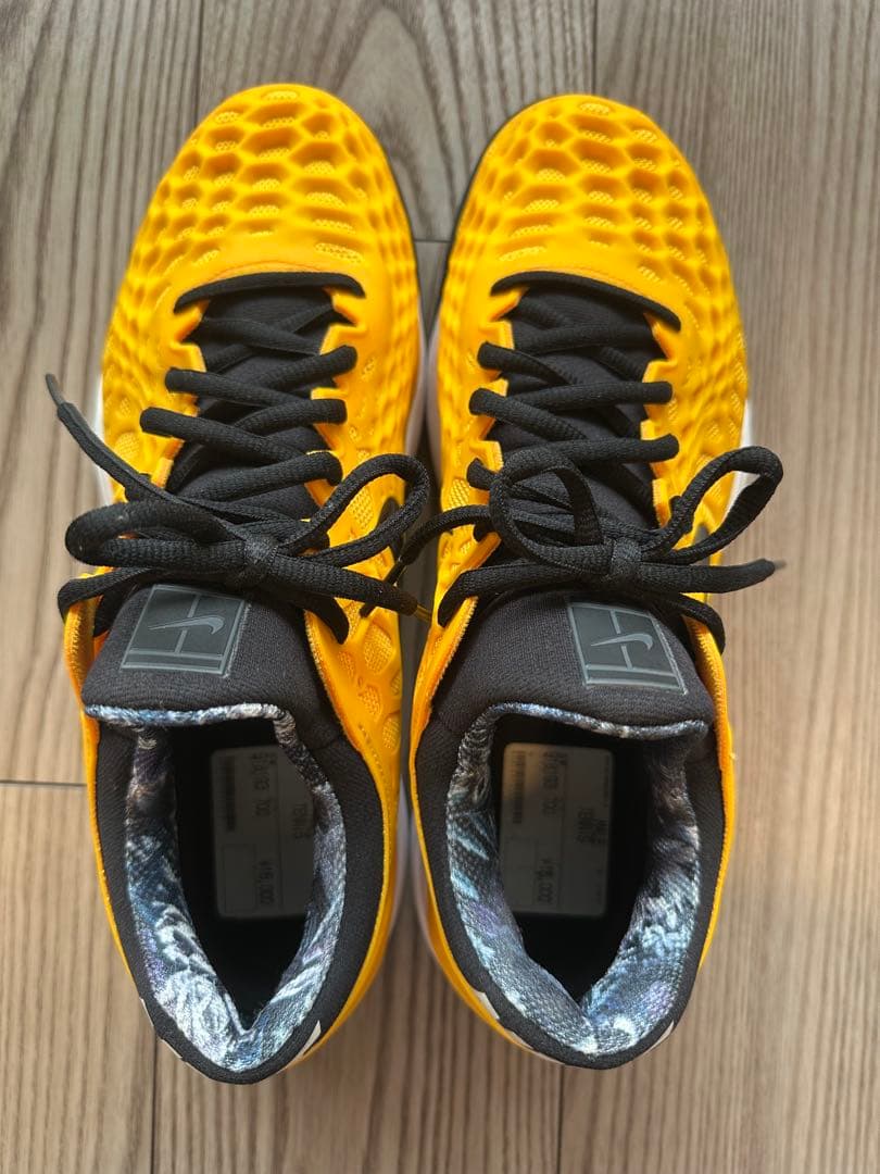 Nike Zoom Cage 3イエロー テニスシューズ