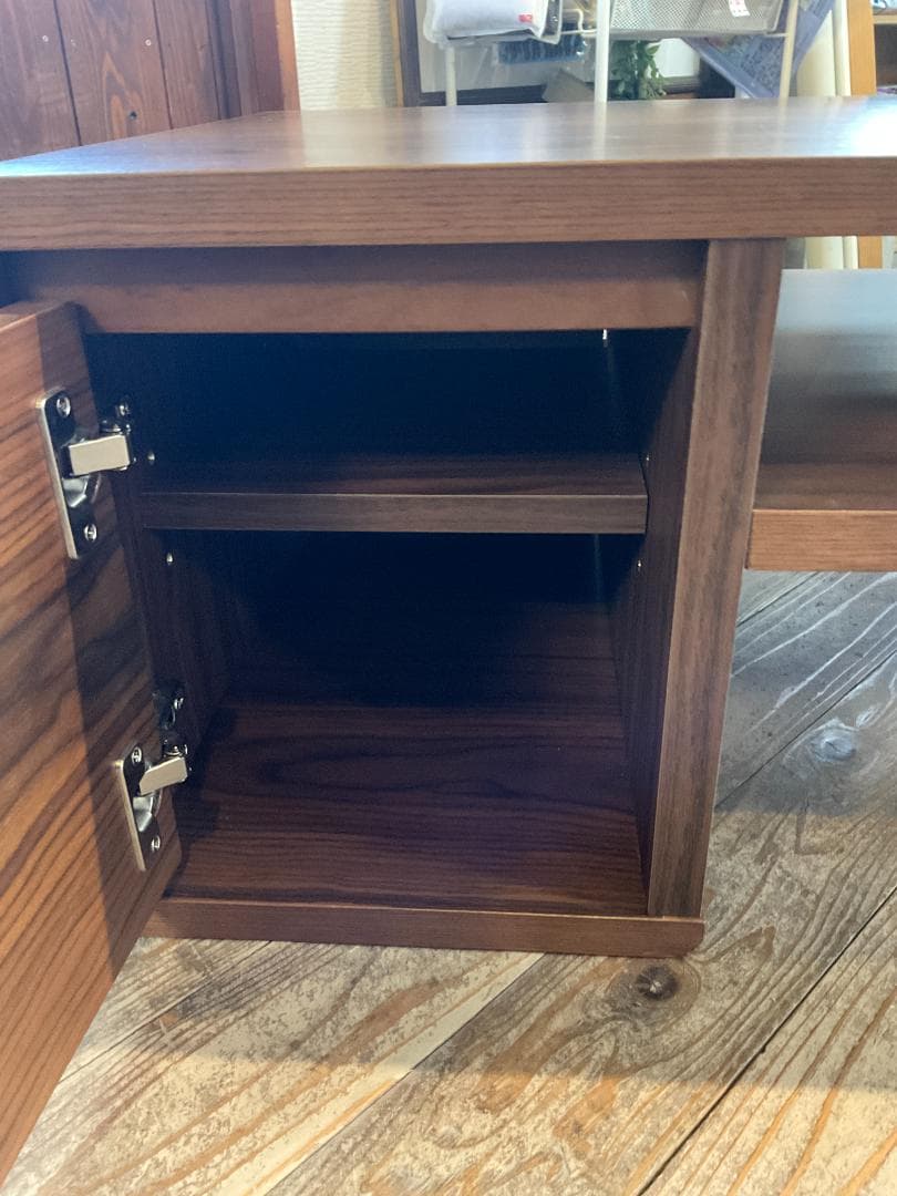 幅105　モナコ　センターテーブル　ブラウン　大川家具