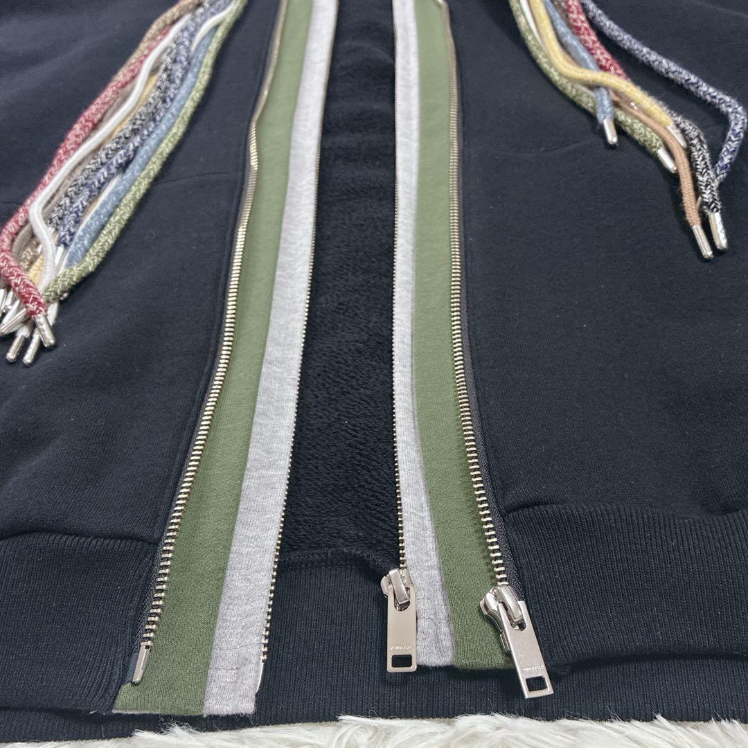 希少✨ サンプル品 アンブッシュ ジップアップ パーカー XL ブラック