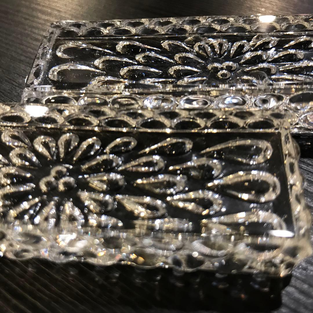 オールドバカラBACCARATグートドGouttesD'eauナイフホルダーペア