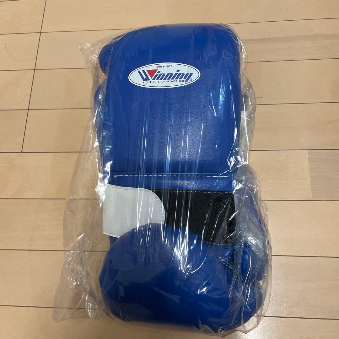新品即日発送 ウイニング 14オンスグローブ ブルー JABF-14