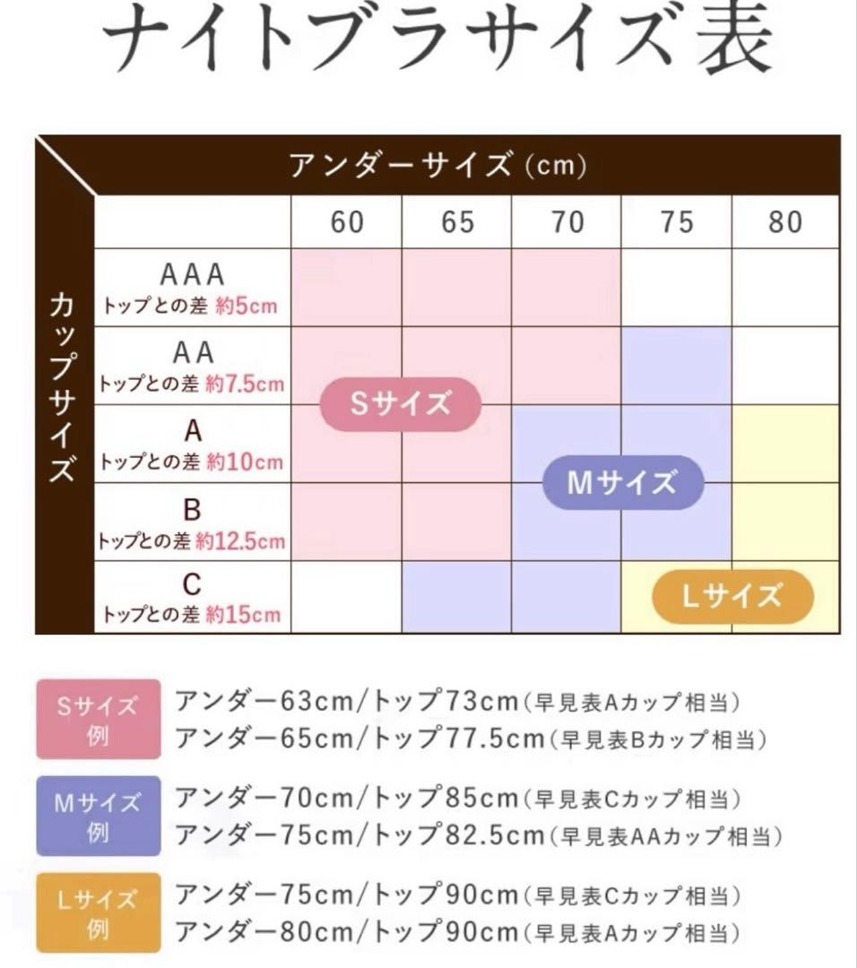 2025年新色入荷★正規品✴︎新品未開封LUNAナチュラルアップ ナイトブラ ２枚