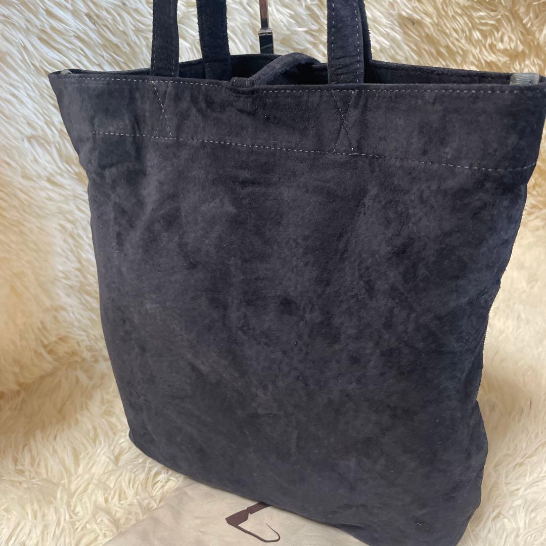 新品未使用 土屋鞄 ハンドバッグ スエード オールレザー