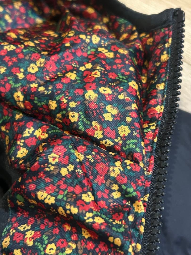 カンタベリー フード付き ブラックダウンジャケット Lサイズ