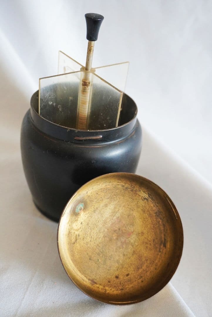 60年代 シガレットディスペンサー アンティーク 真鍮 インテリア ヴィンテージ