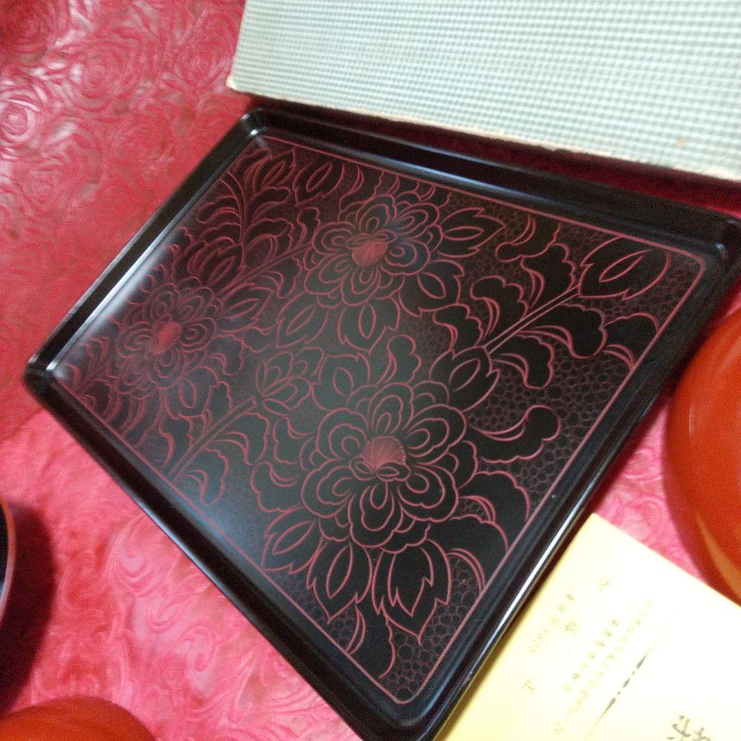 輪島塗 御汁椀 御煮物椀 お盆 セット