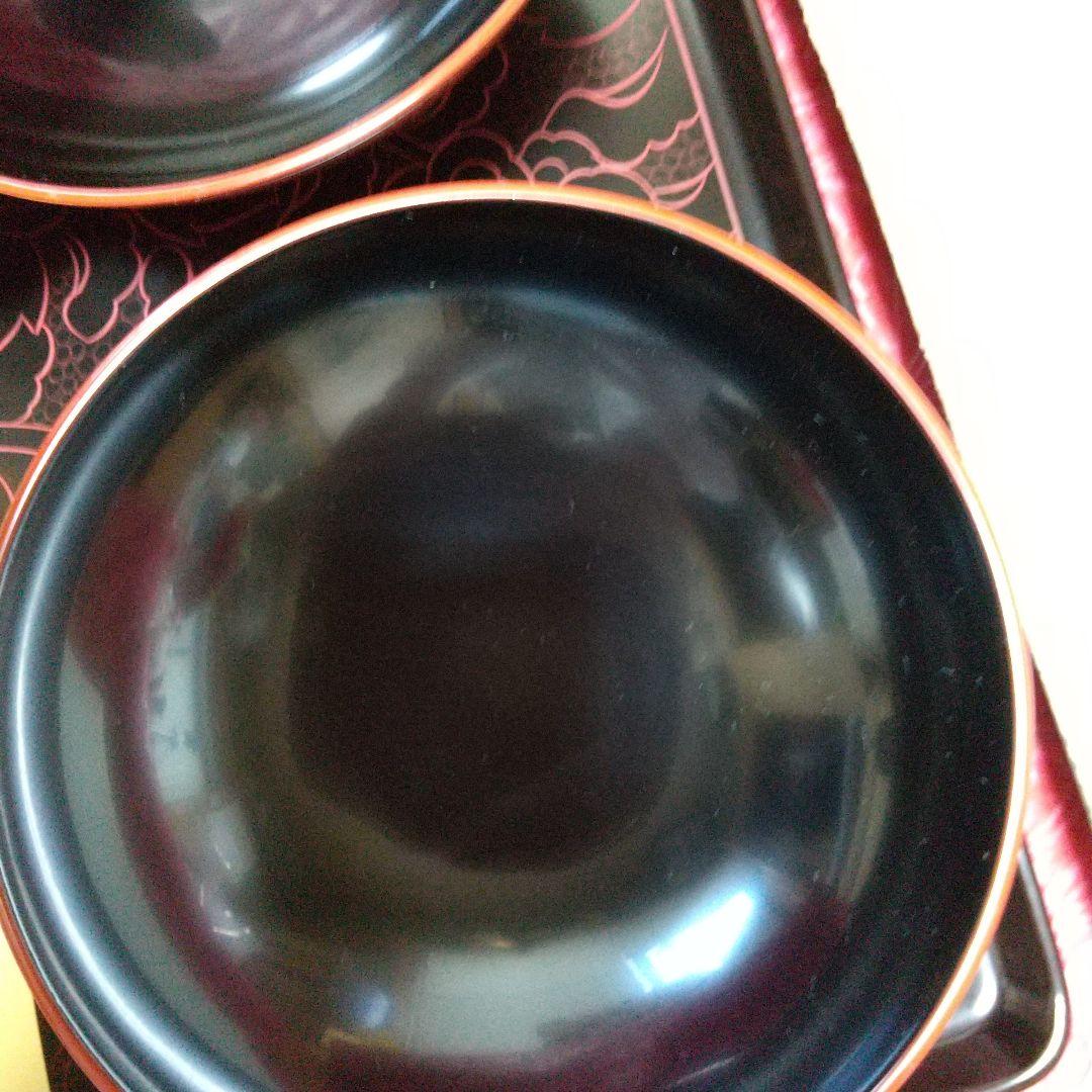 輪島塗 御汁椀 御煮物椀 お盆 セット