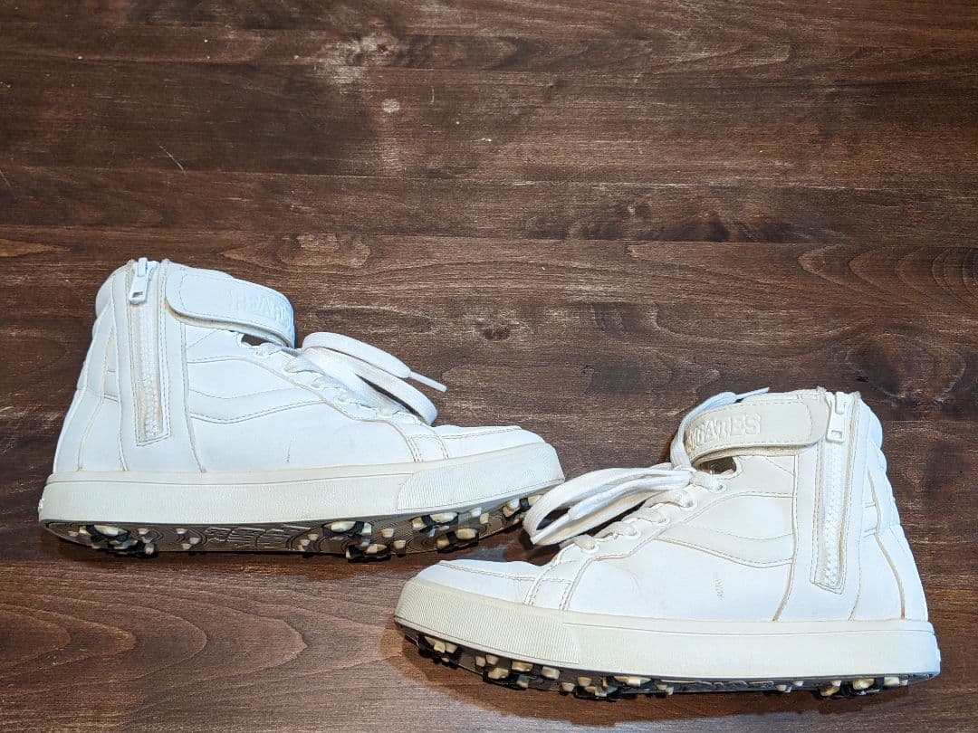 パーリーゲイツ　ゴルフ　シューズ　靴　スパイク　スニーカー　ミドル　ハイカット