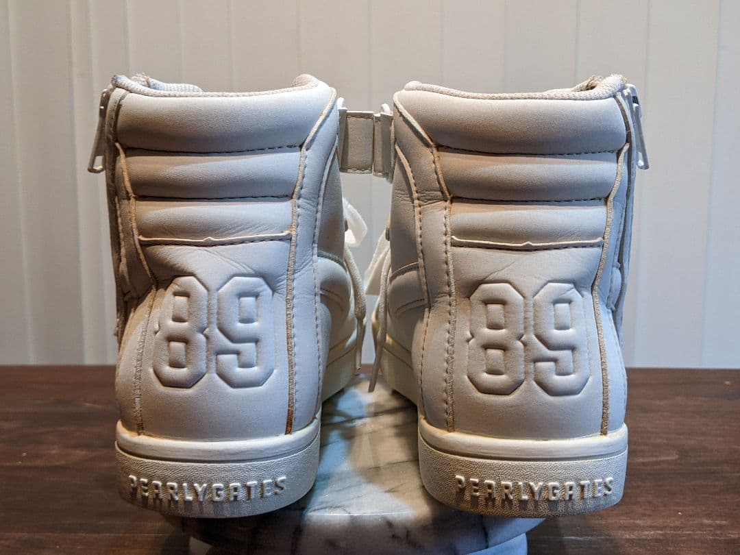 パーリーゲイツ　ゴルフ　シューズ　靴　スパイク　スニーカー　ミドル　ハイカット