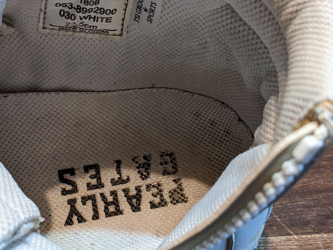 パーリーゲイツ　ゴルフ　シューズ　靴　スパイク　スニーカー　ミドル　ハイカット