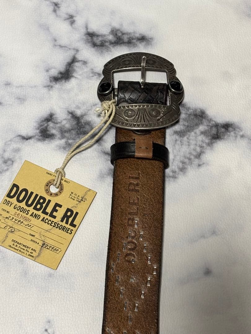 新品未使用品　RRL スタッズベルト