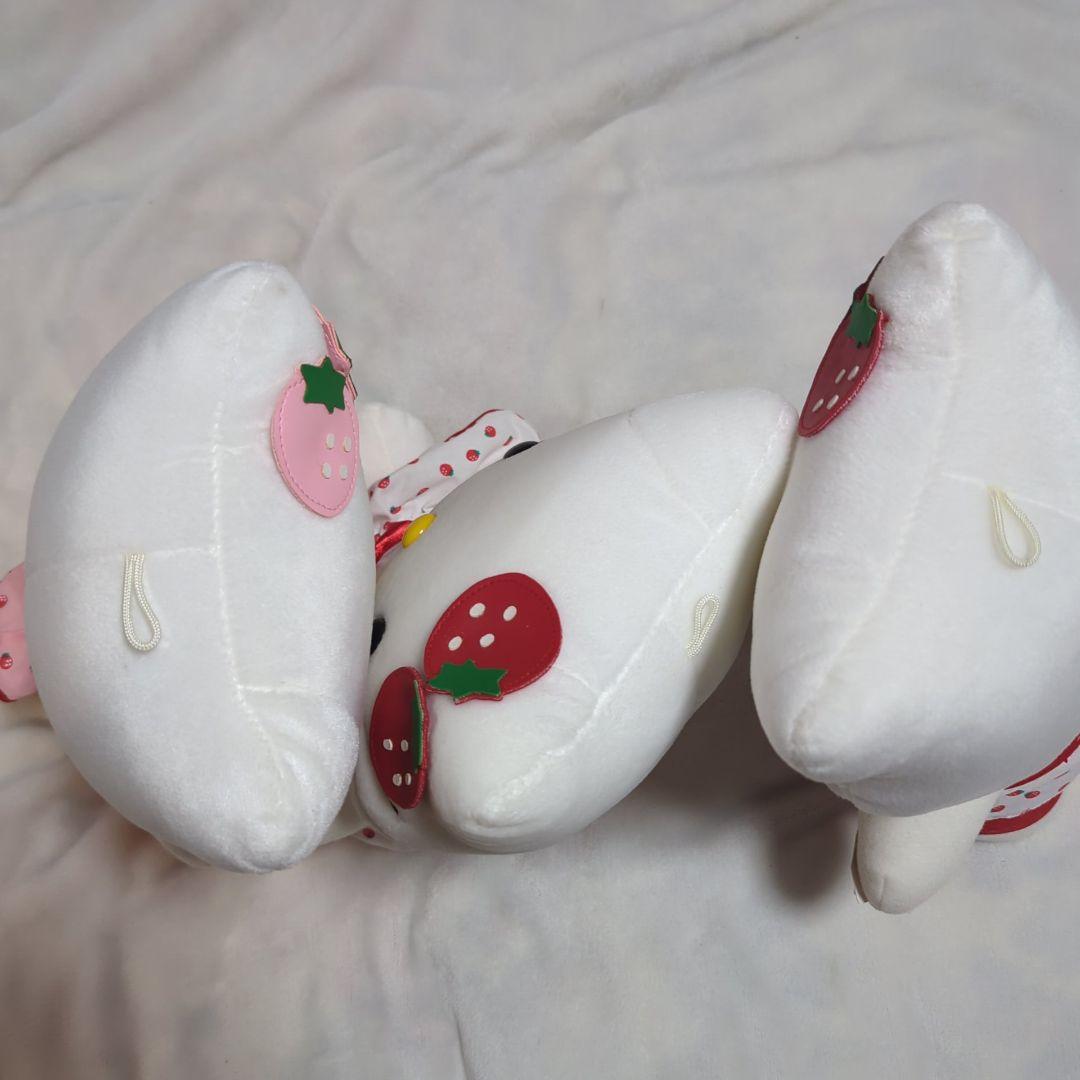 【希少】2002年※ハローキティちゃん❤イチゴキティぬいぐるみ♪3体