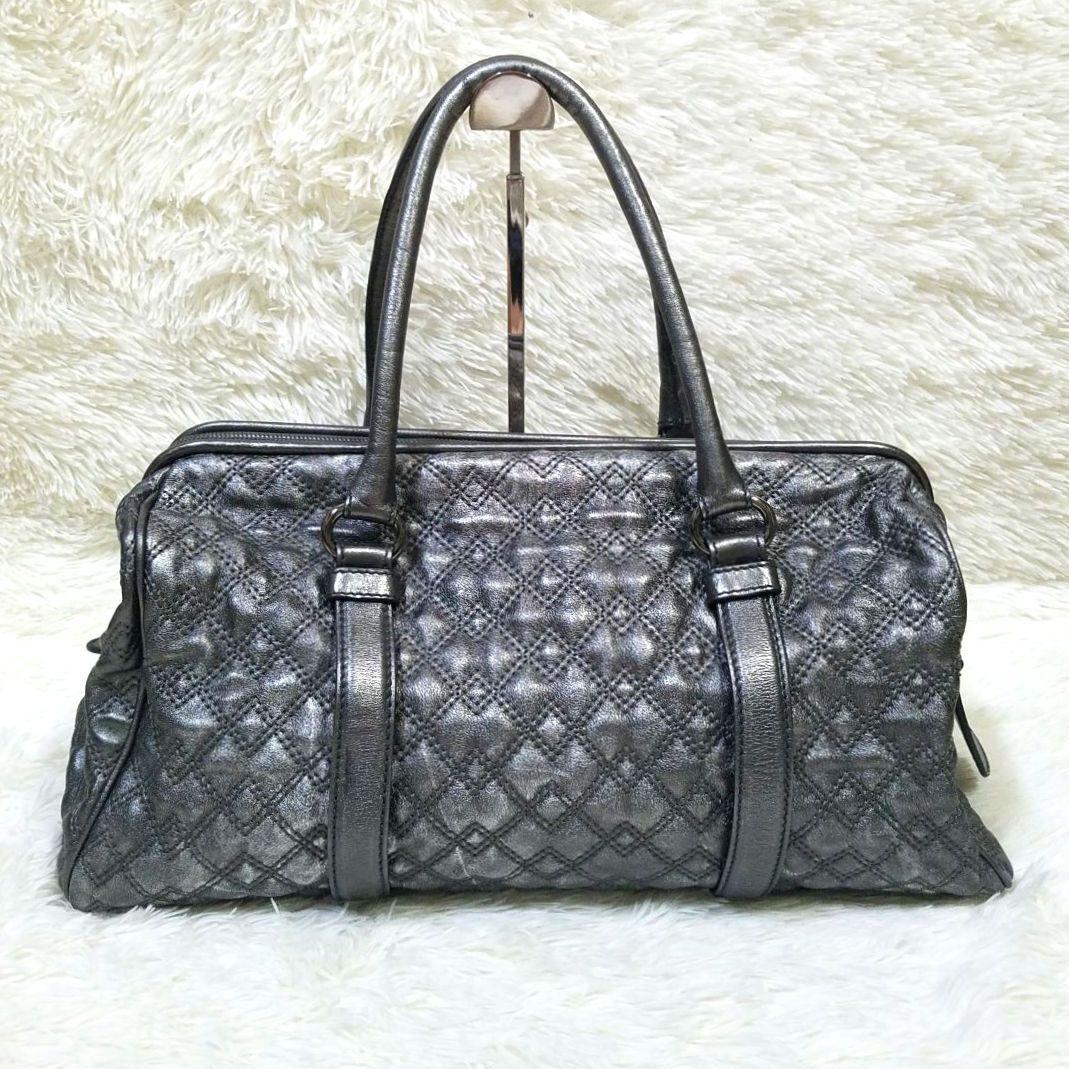 【美品・希少】DOLCE＆GABBANA ボストンバッグ 2way レザー