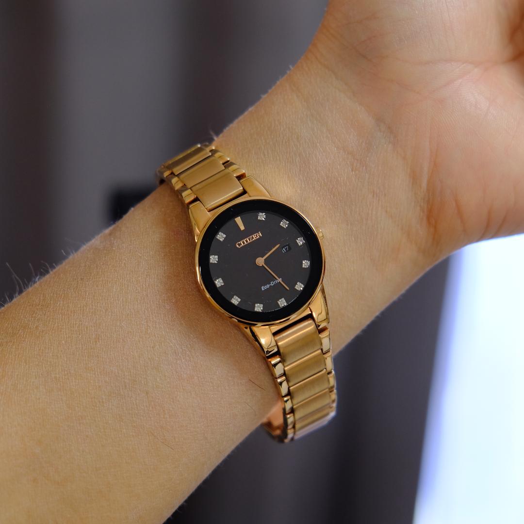 未使用 Citizen Eco-Drive GA1058-59Q Gold