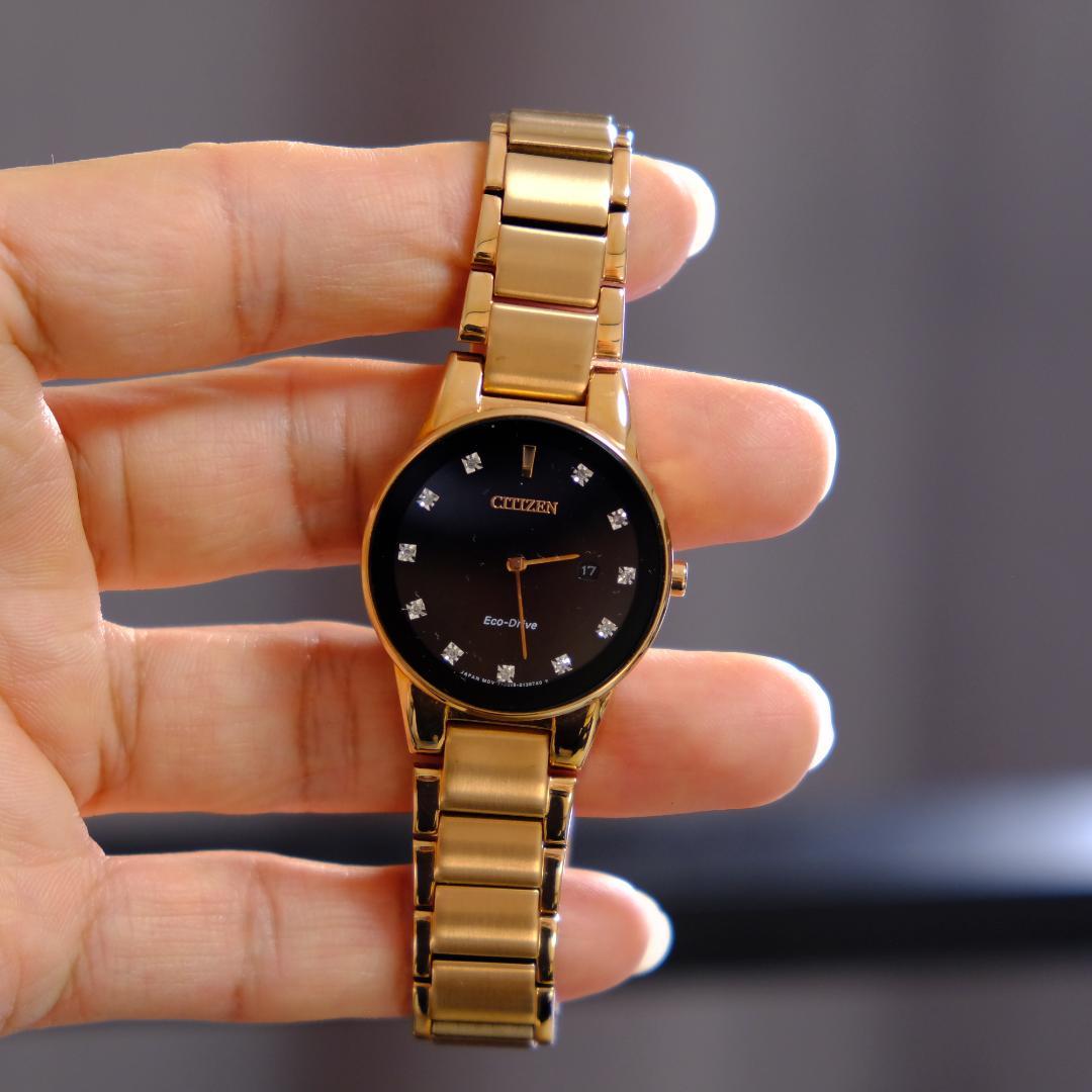 未使用 Citizen Eco-Drive GA1058-59Q Gold