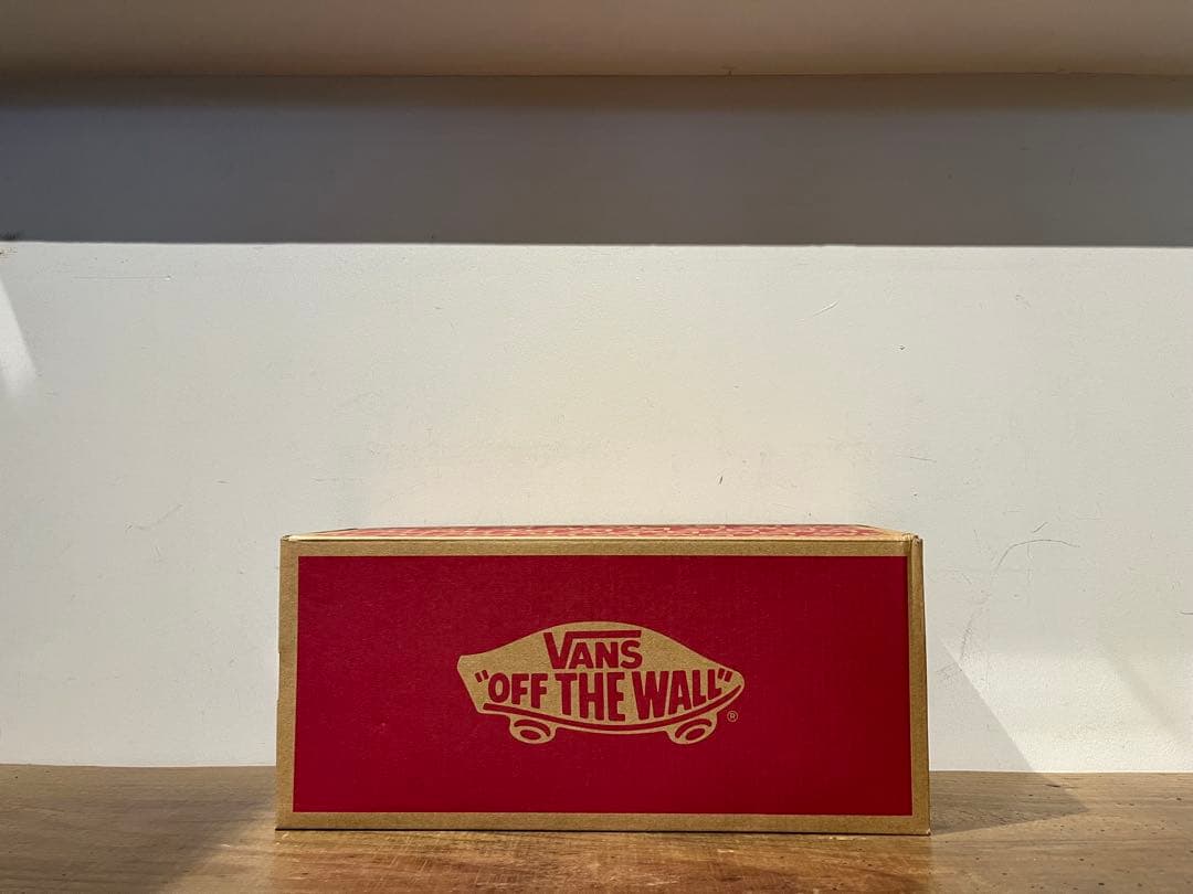 VANS AUTHENTIC checker red US正規品 赤箱 27.5