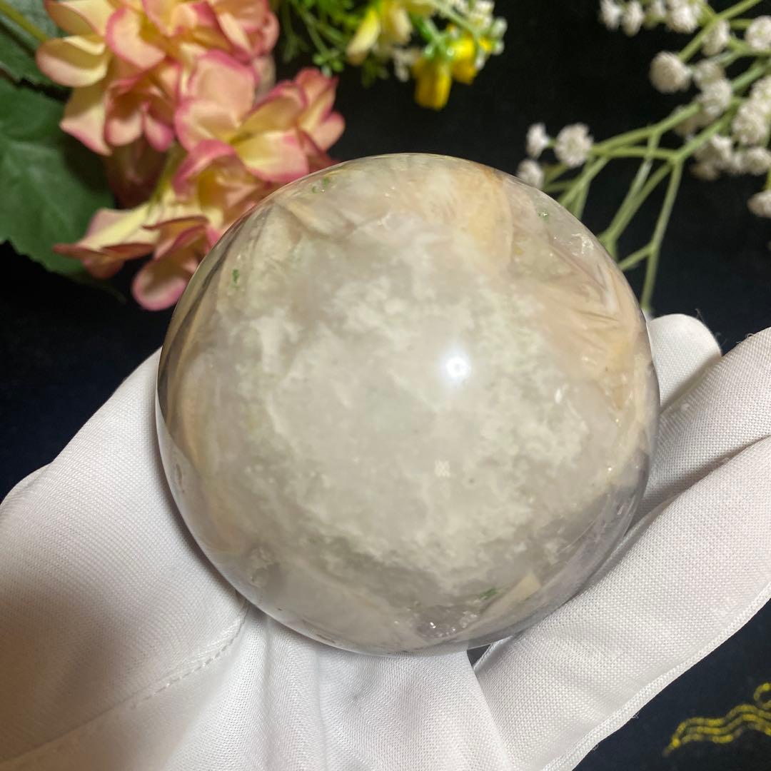 レア インナーモンゴル産フローライト スフィア