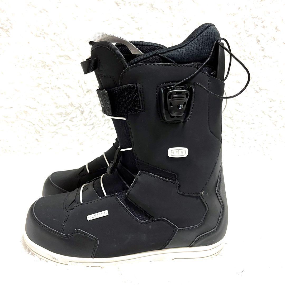 未使用級 DEELUXE ディーラックス TEAM ID ブラック 28.5