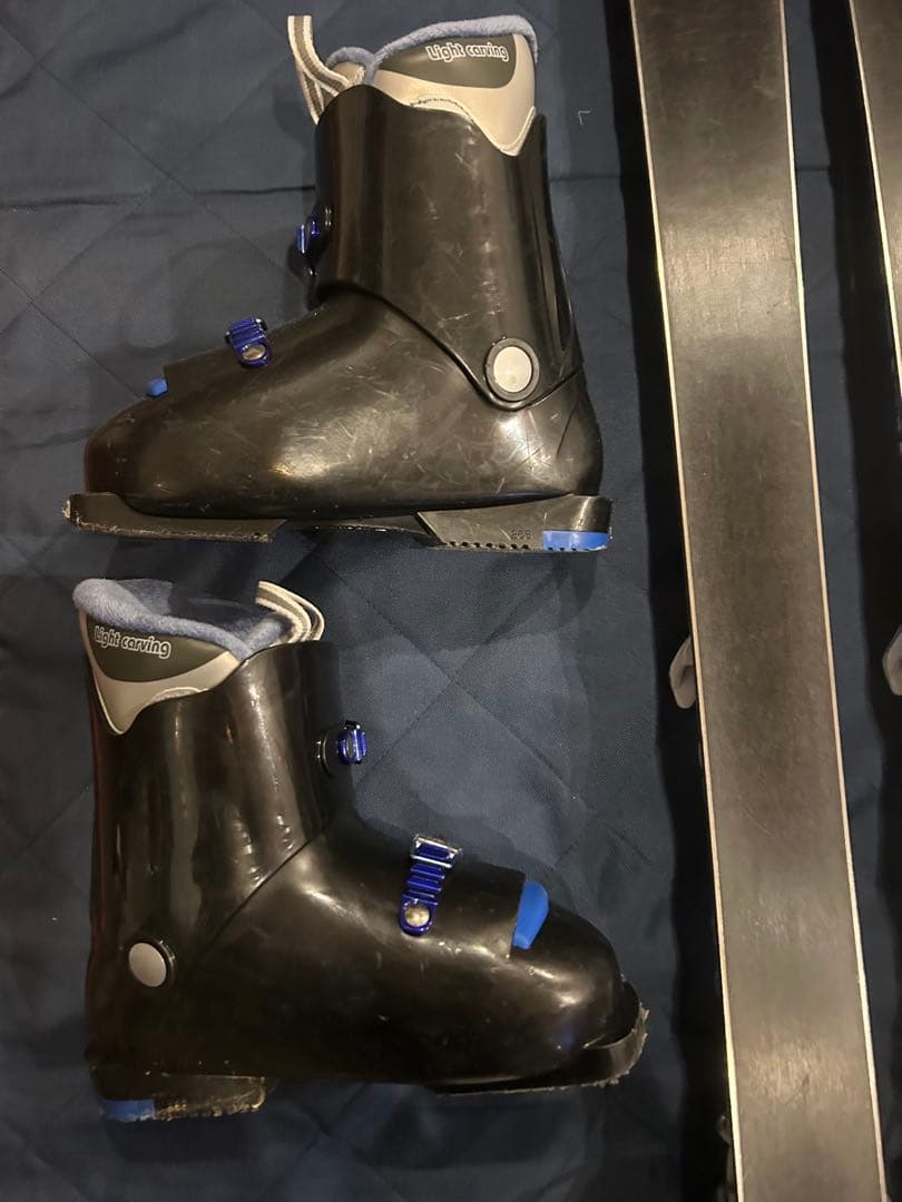 126 136 子供 スキーセット ジュニアスキー カザマ　KAZAMA