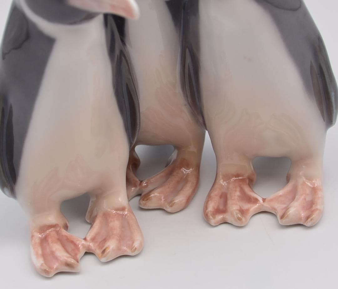 ３匹のペンギン　＃1284　★ロイヤルコペンハーゲン　デンマーク　ご成約済み