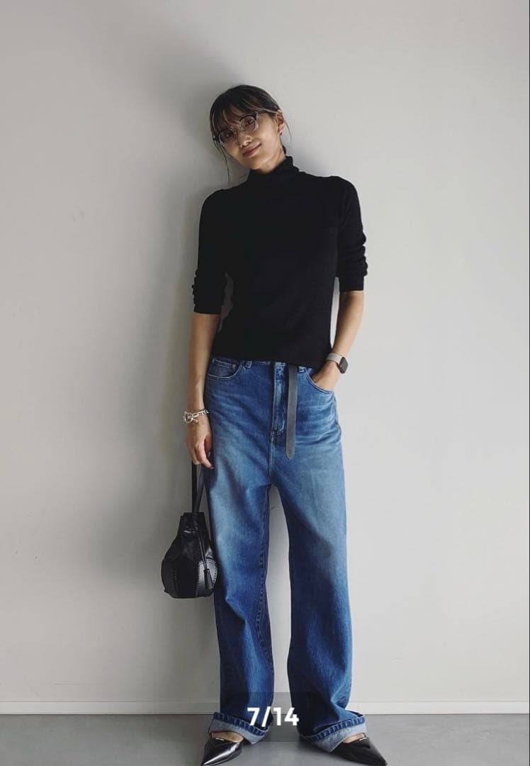 坪田あさみさんコラボ　woadblue　SALUU　サルー サイズ26